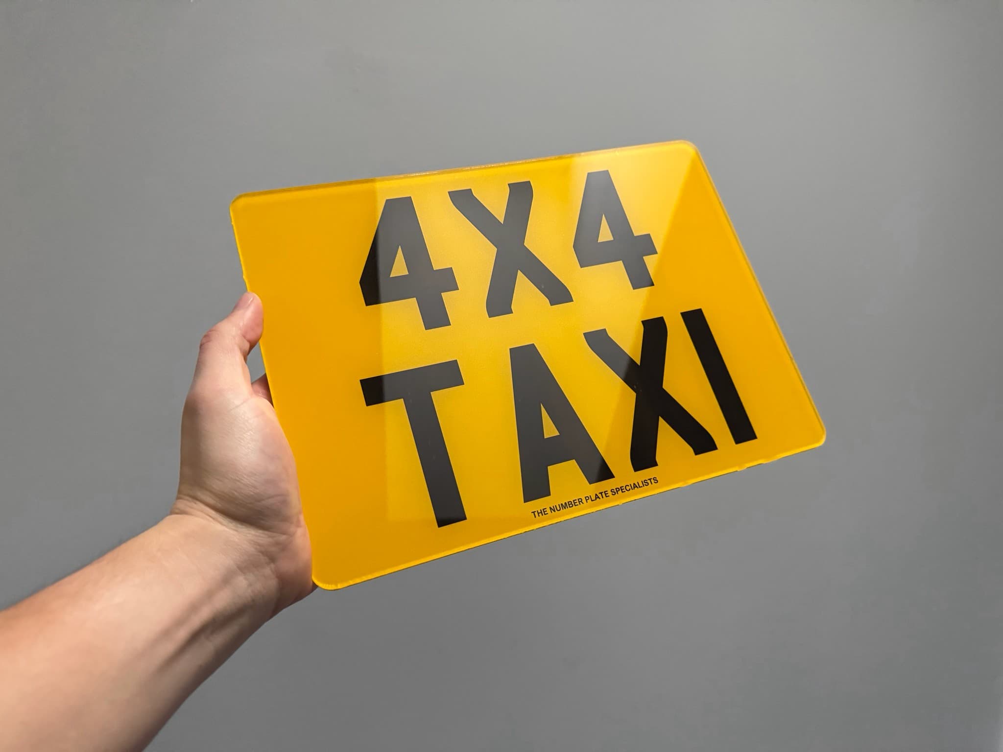 4x4 Number Plates
