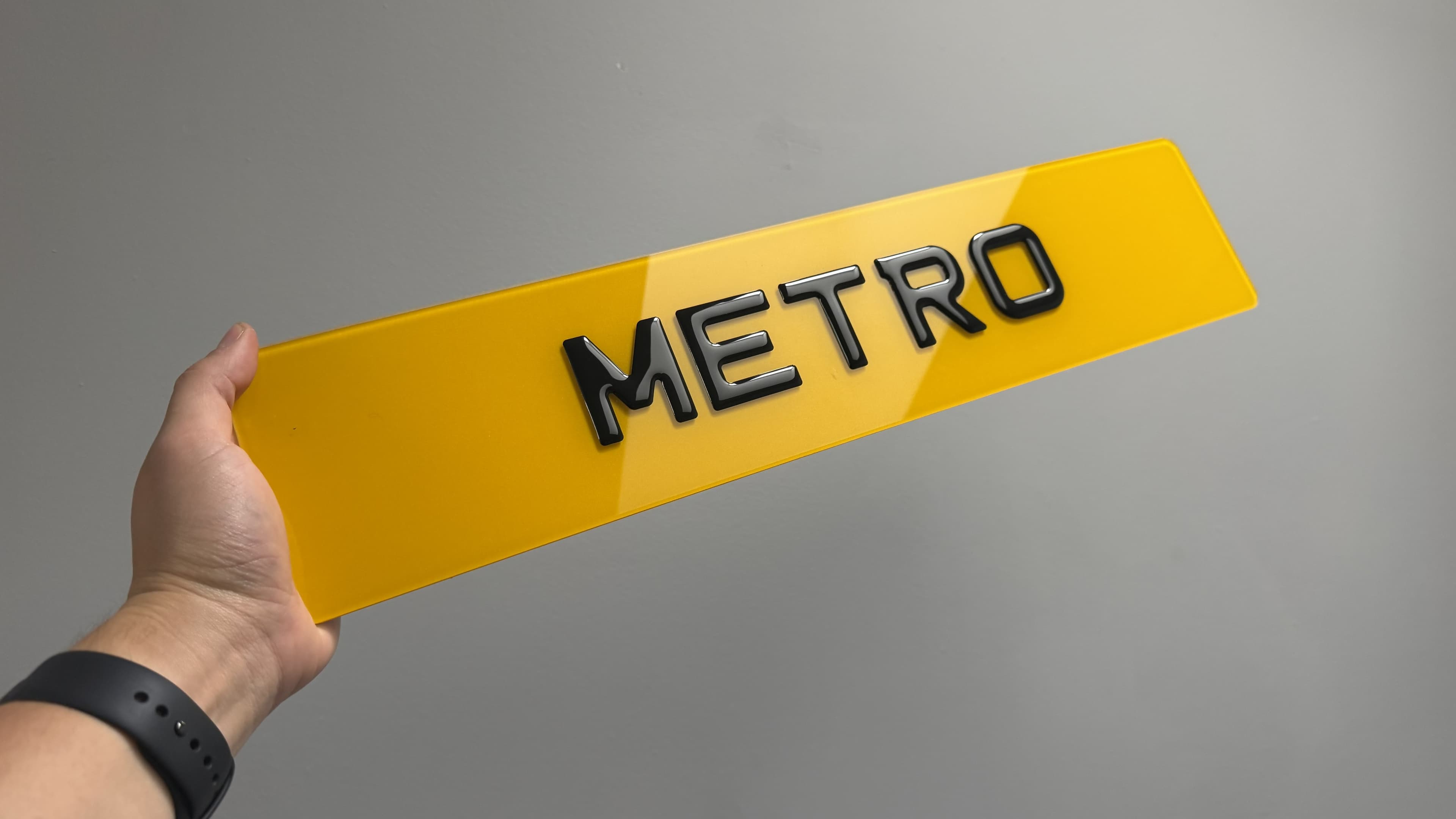 50mm Metro 3D Gel Show Plates