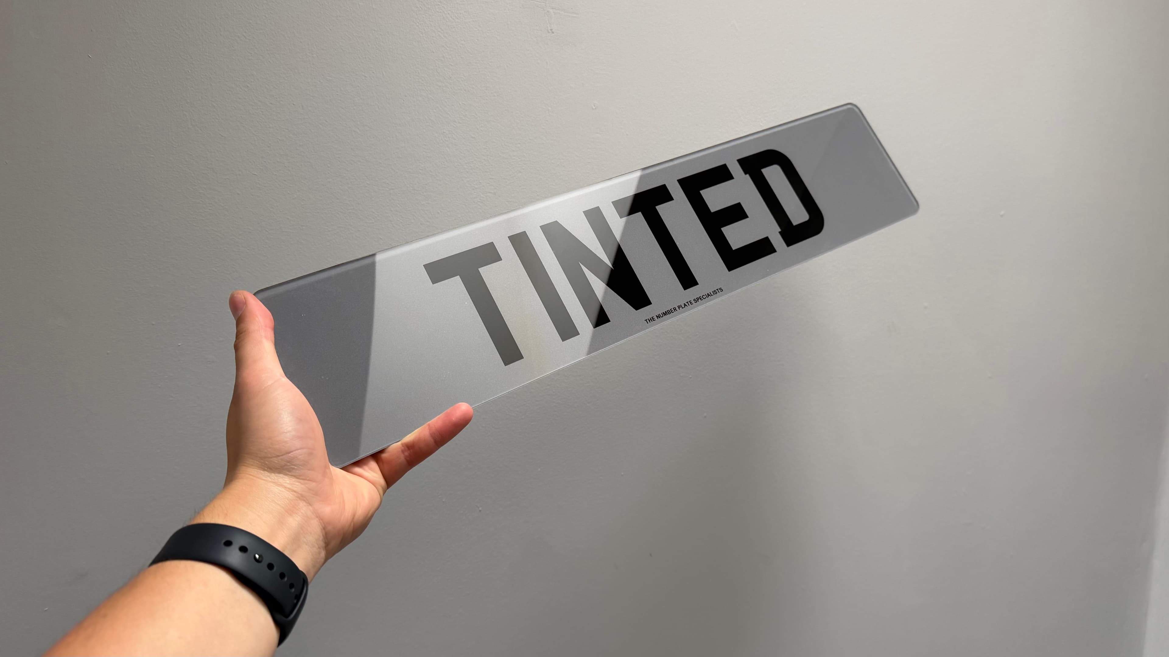 Tinted Show Plates